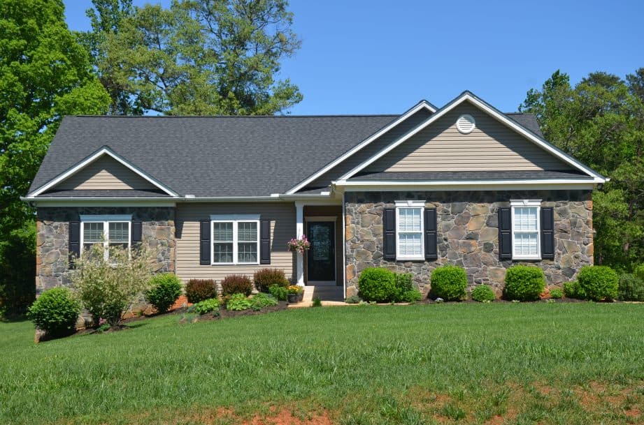 The Appomattox — custom home exterior