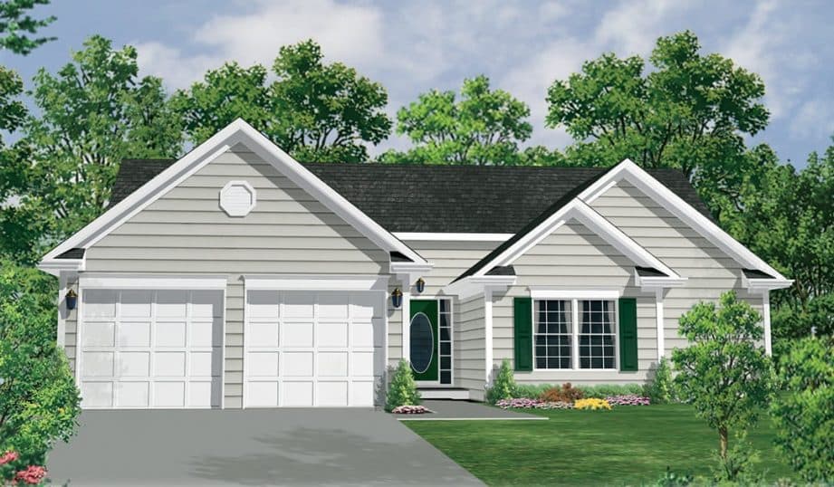 The Madison exterior elevation