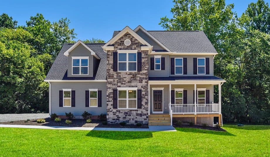 The Oakdale exterior elevation