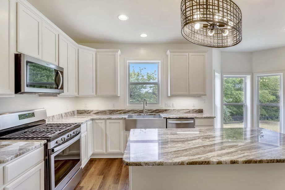 Russell kitchen with granite countertops